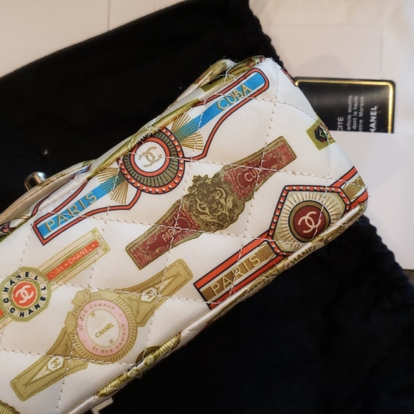 ❗SOLD❗Chanel Satin Classic Flap Mini Rectangle - Picture 5 of 15